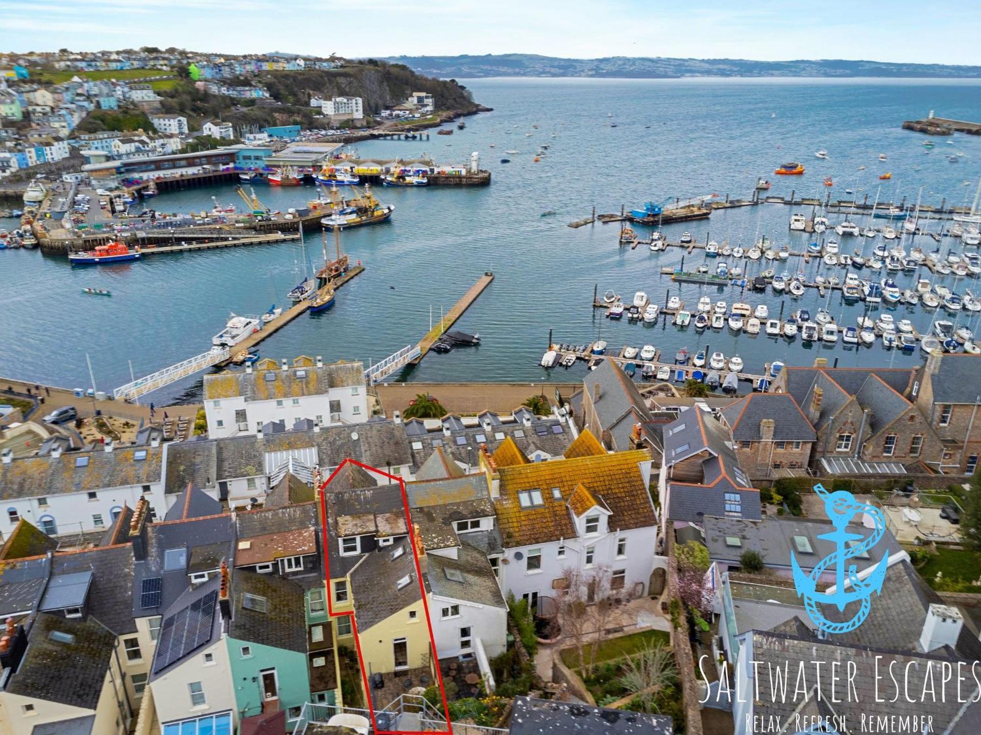 Sea Spray Villa, Brixham Esterno foto